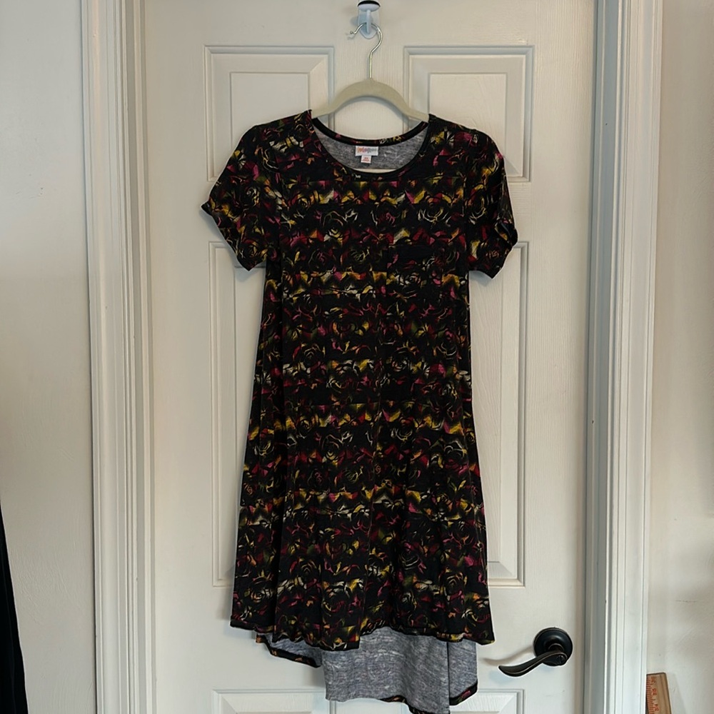 🌹🌹LulaRoe XS Rose pattern dress 🌹 🌹